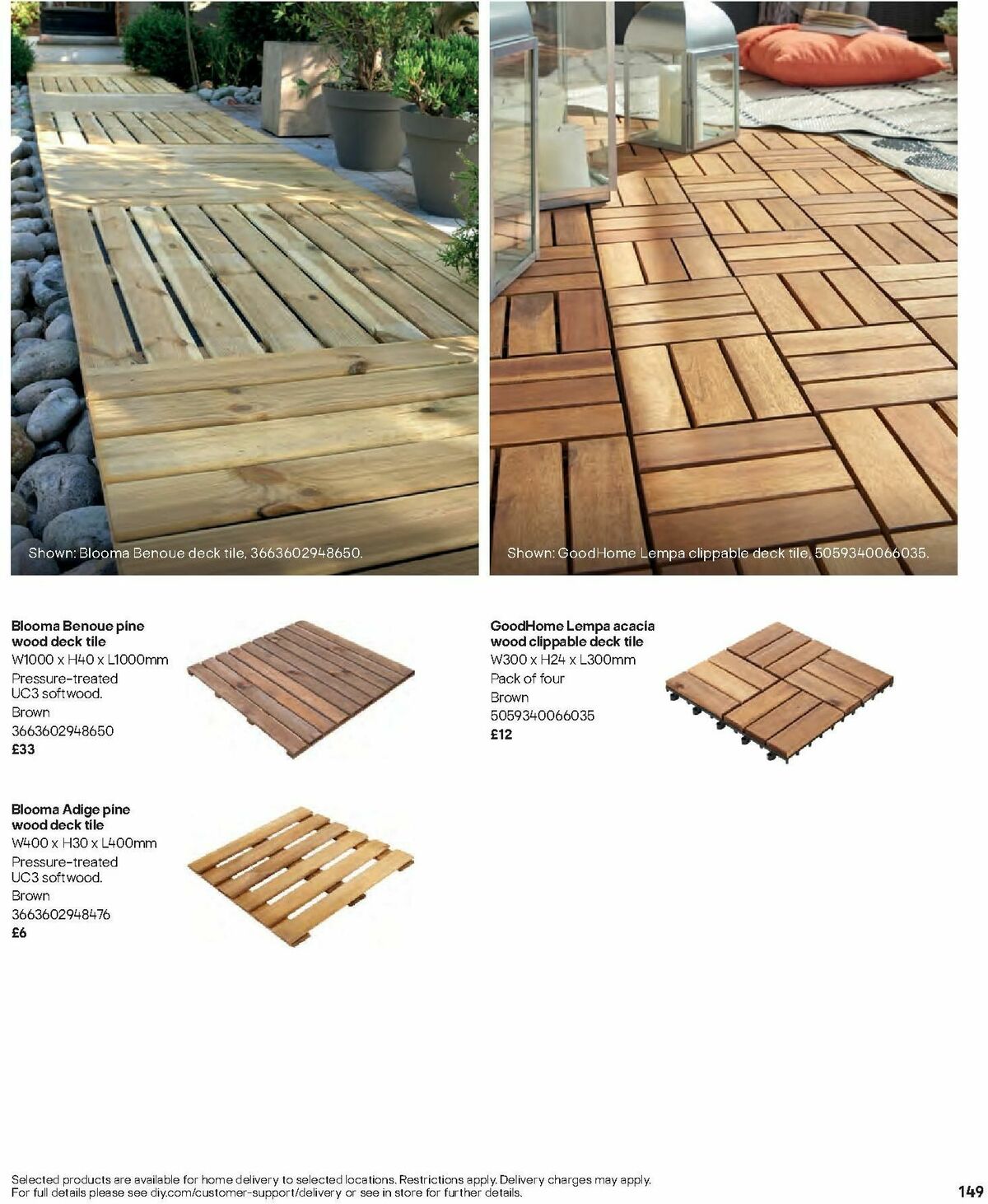 B&Q Outdoors Offers from 8 March