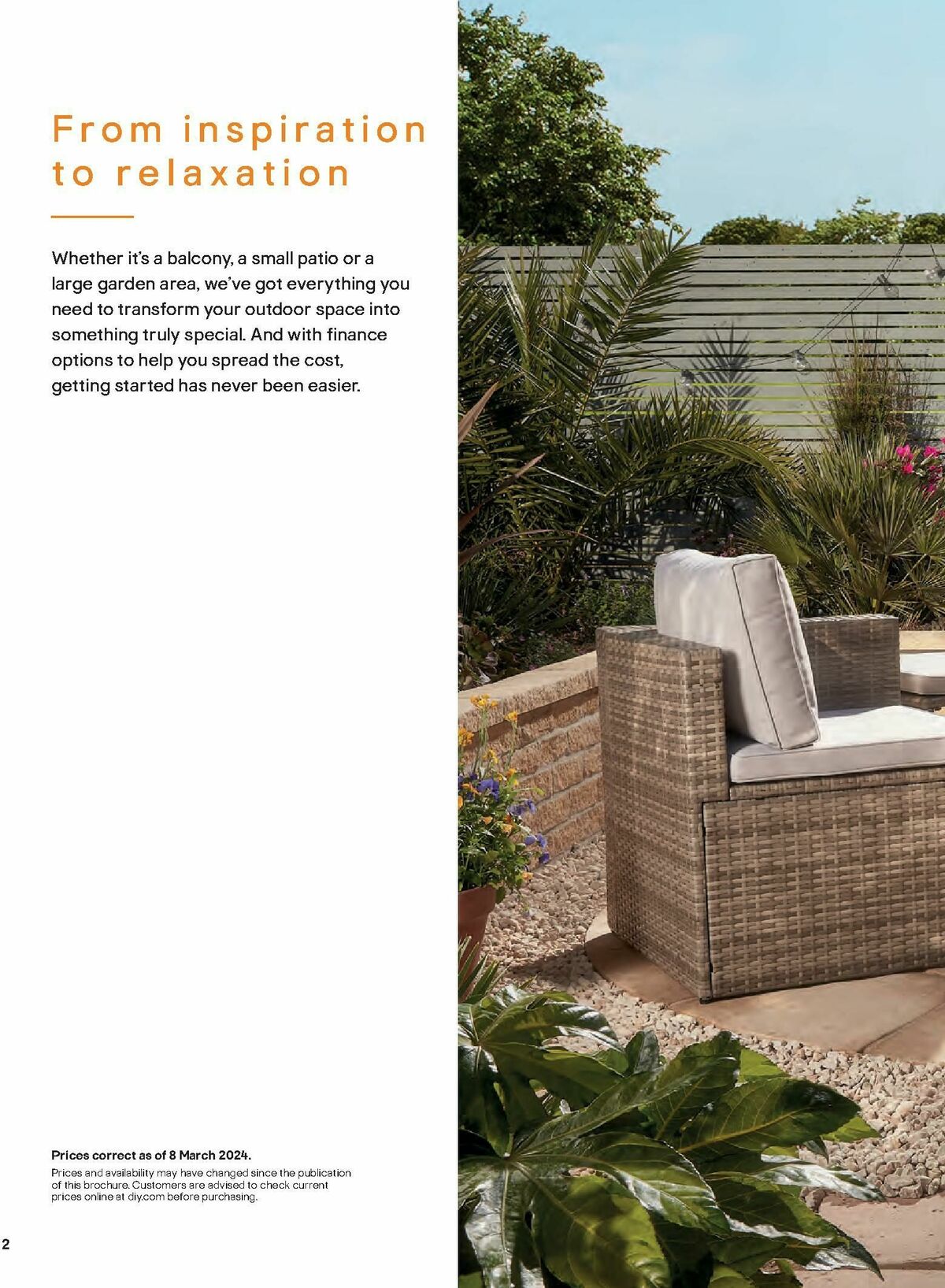 B&Q Outdoors Offers from 8 March