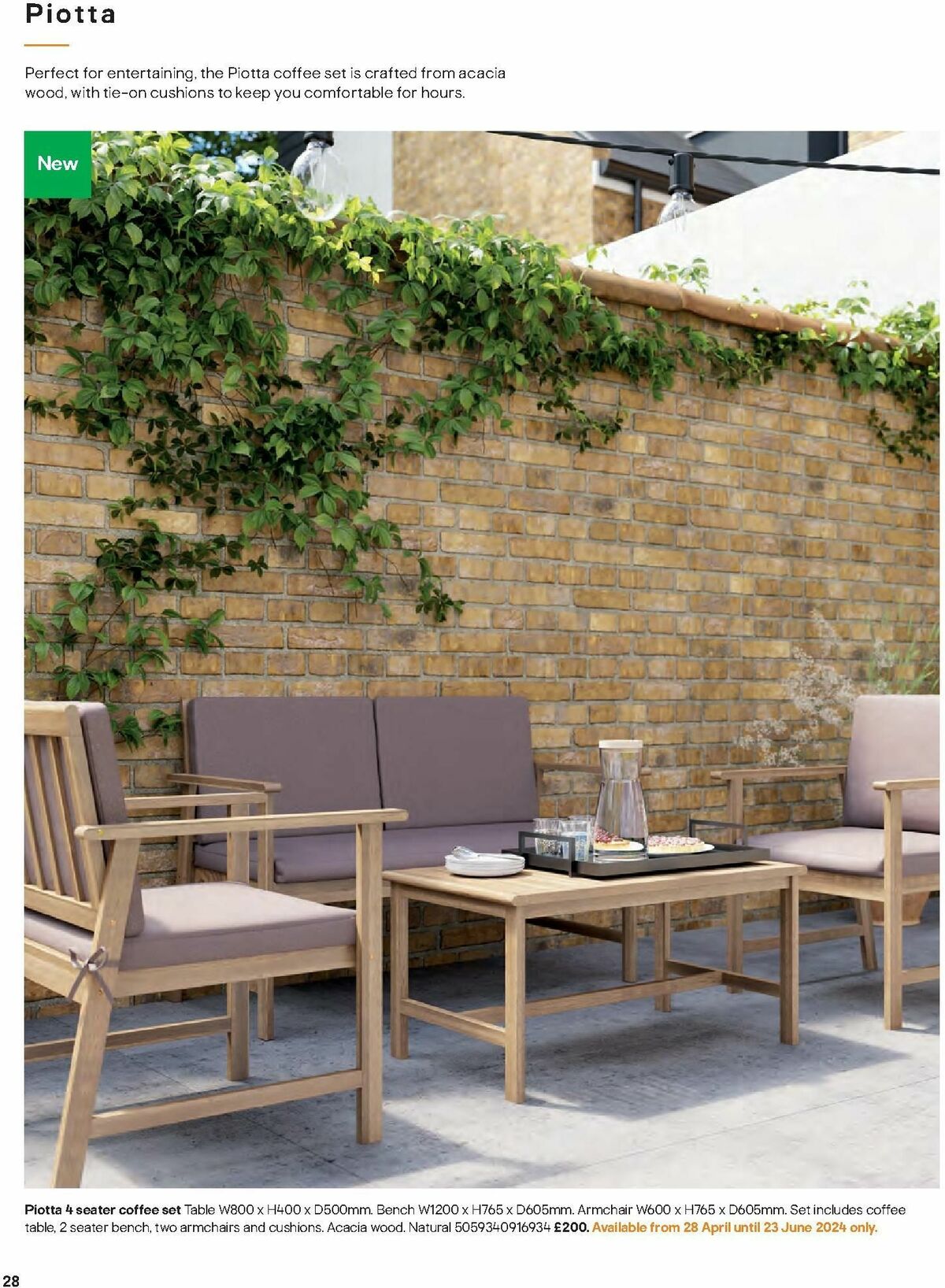 B&Q Outdoors Offers from 8 March