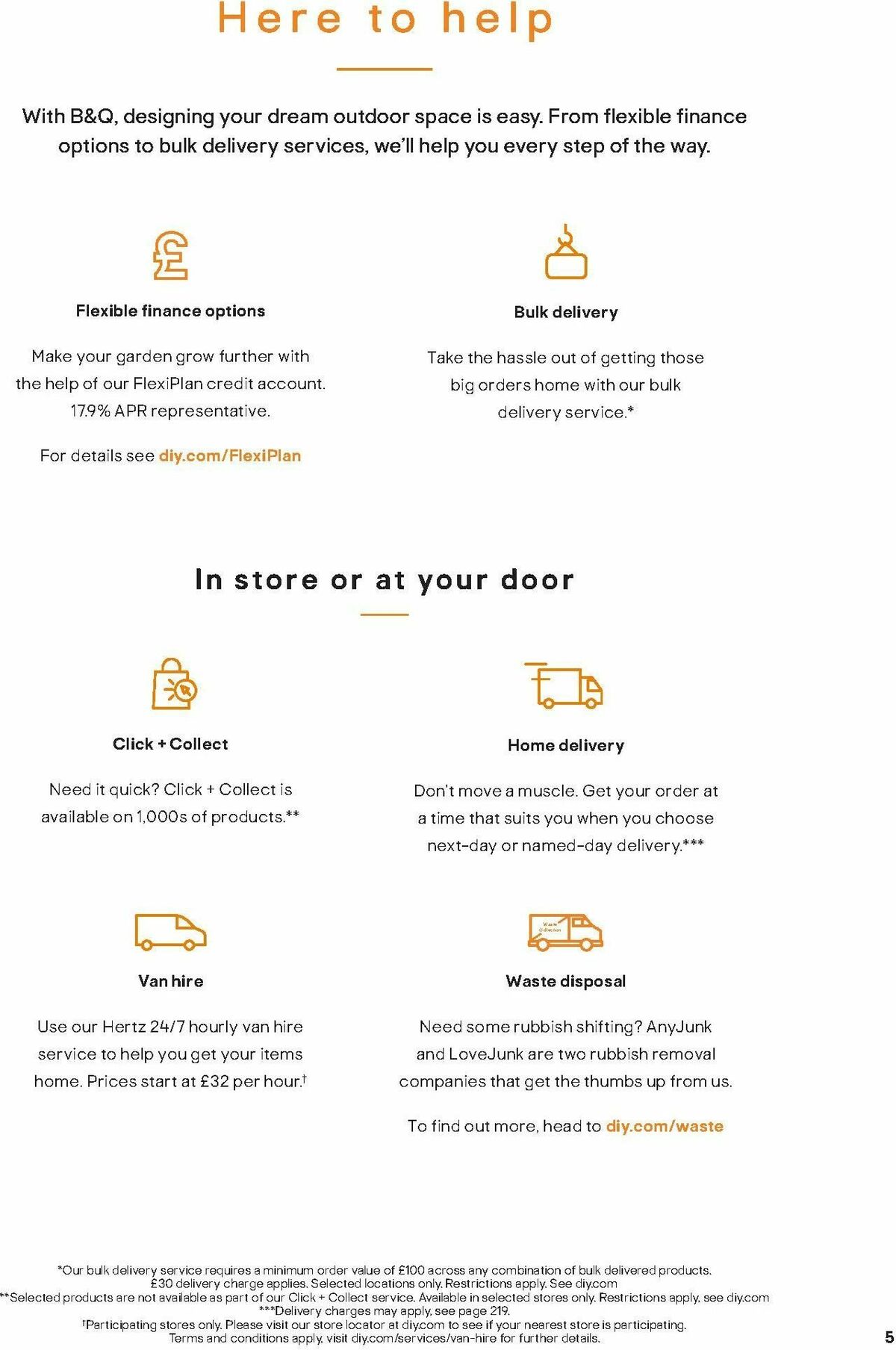 B&Q Outdoors Offers from 8 March