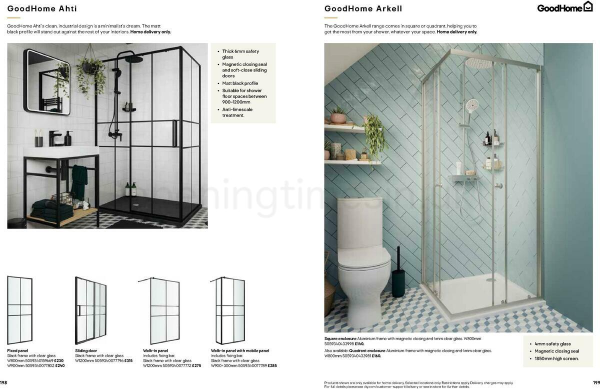 B&Q Bathrooms Offers from 22 March