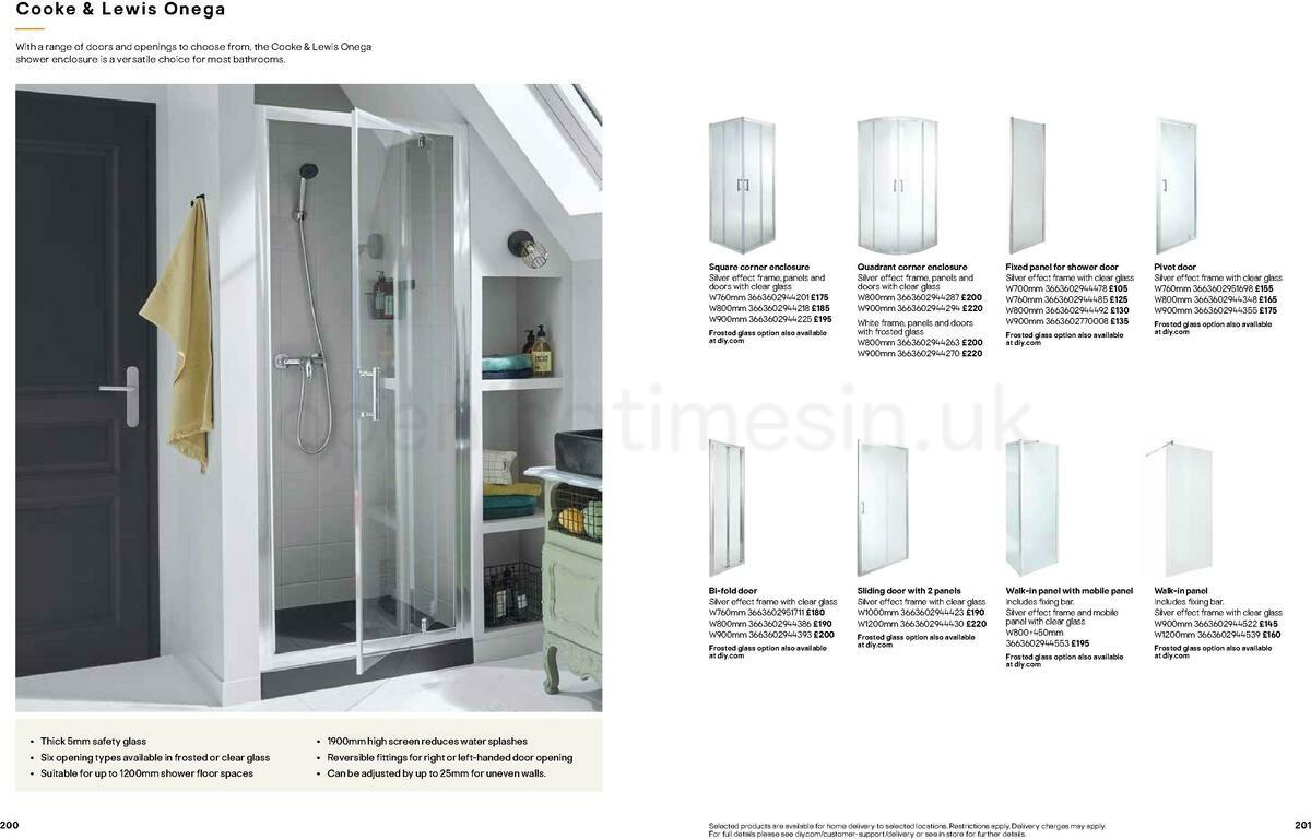 B&Q Bathrooms Offers from 22 March