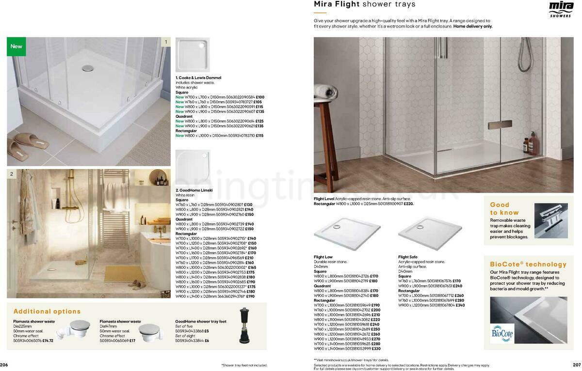 B&Q Bathrooms Offers from 22 March