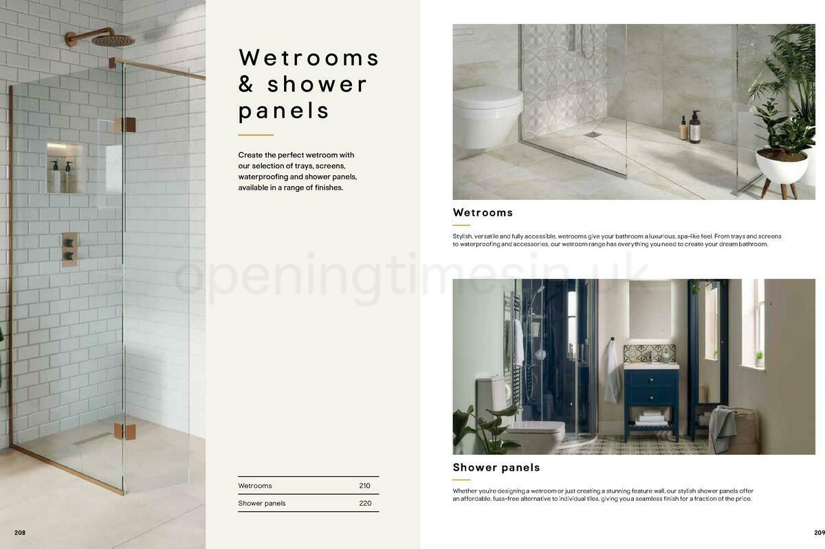 B&Q Bathrooms Offers from 22 March