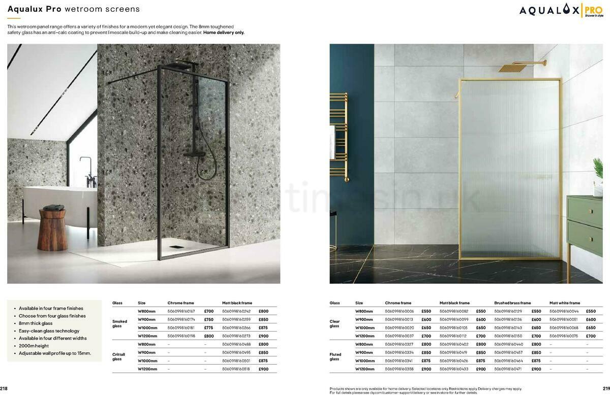 B&Q Bathrooms Offers from 22 March