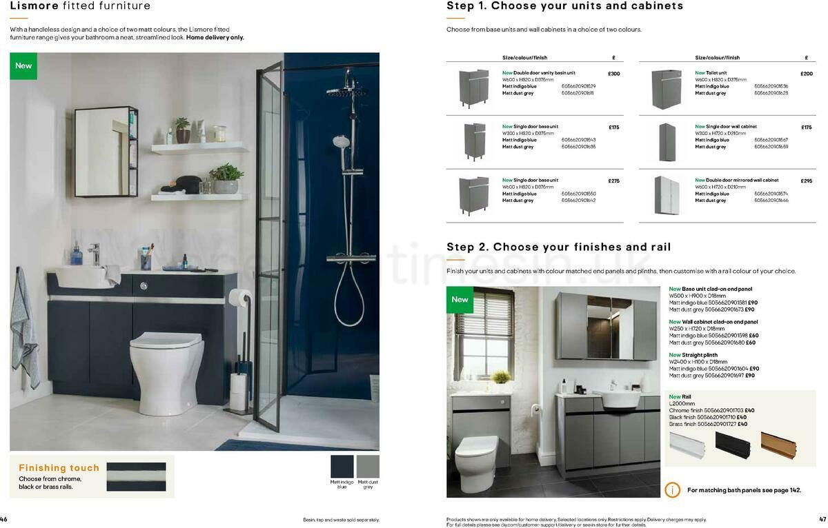 B&Q Bathrooms Offers from 22 March