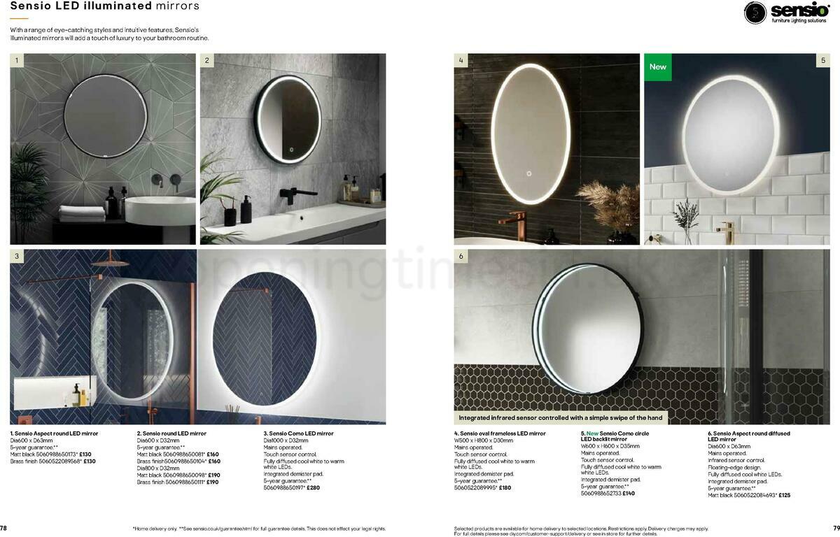 B&Q Bathrooms Offers from 22 March