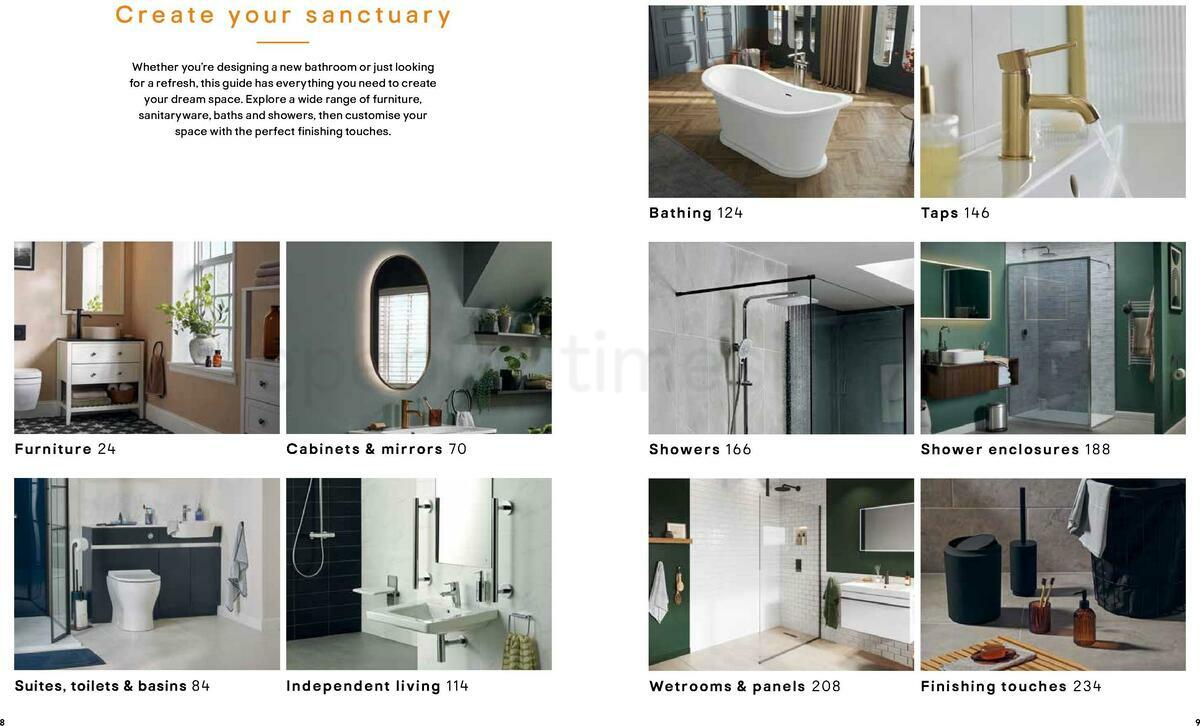 B&Q Bathrooms Offers from 22 March