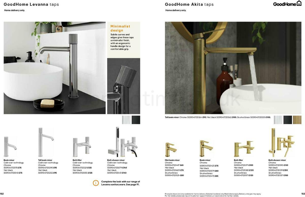 B&Q Bathrooms Offers from 22 March