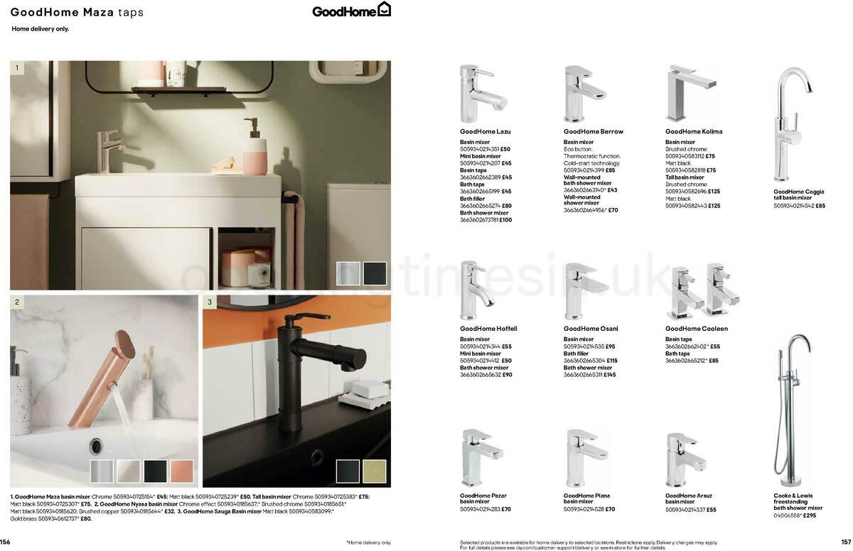 B&Q Bathrooms Offers from 22 March