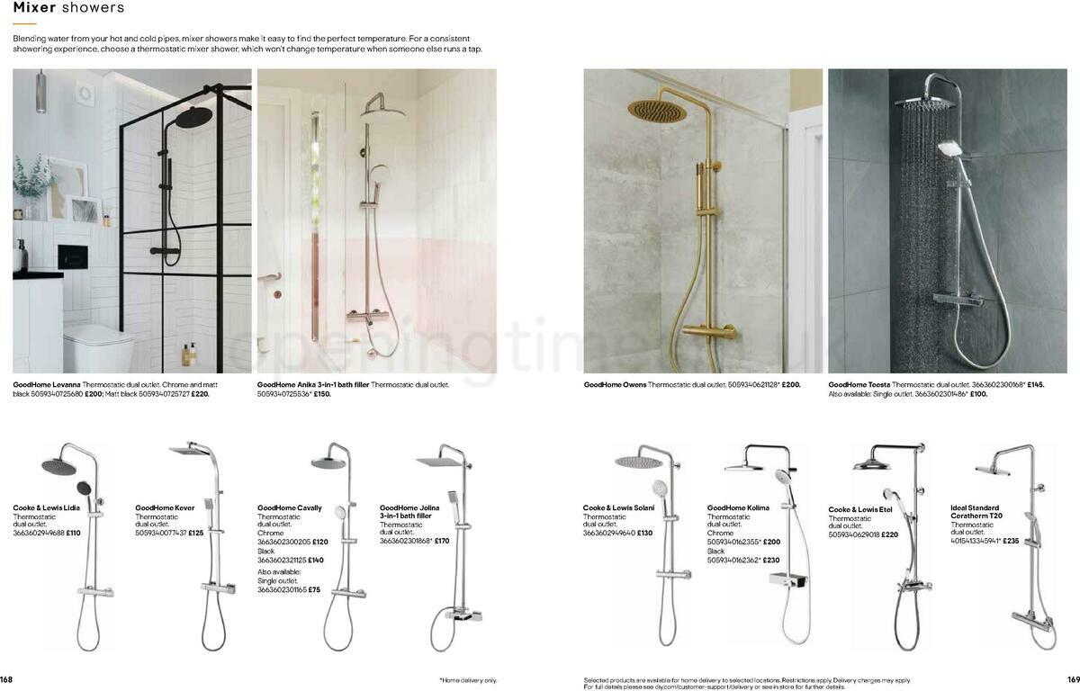 B&Q Bathrooms Offers from 22 March