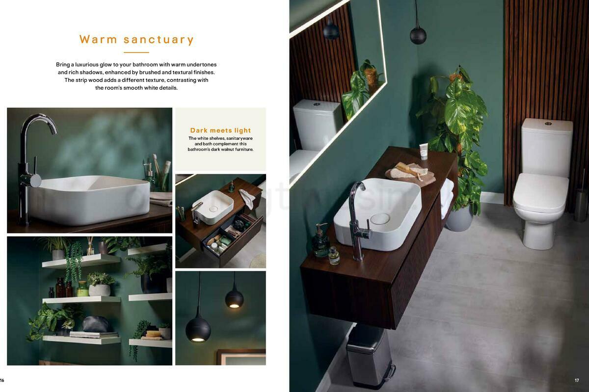 B&Q Bathrooms Offers from 22 March