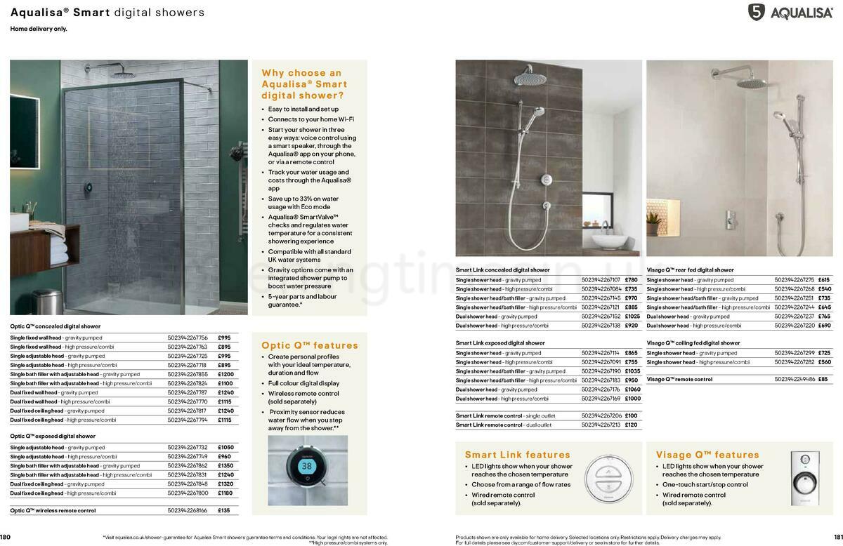 B&Q Bathrooms Offers from 22 March