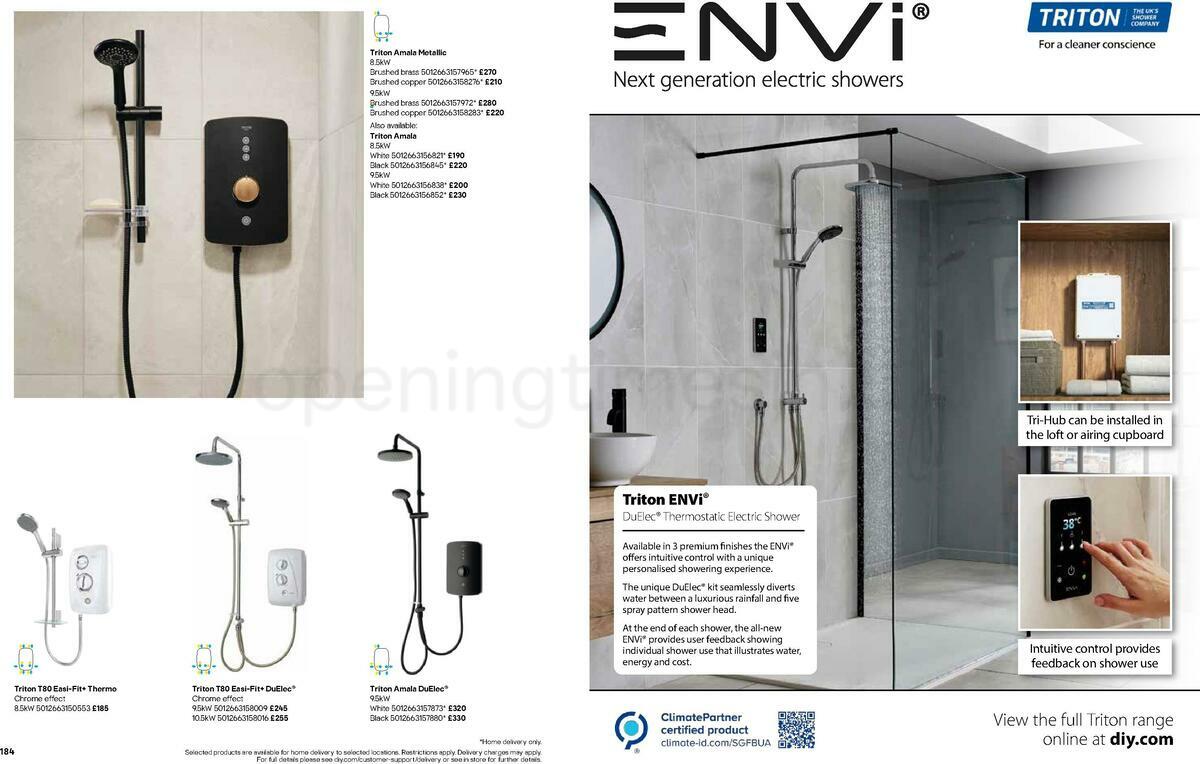 B&Q Bathrooms Offers from 22 March