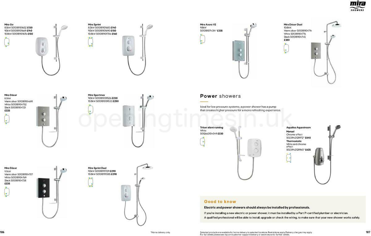 B&Q Bathrooms Offers from 22 March