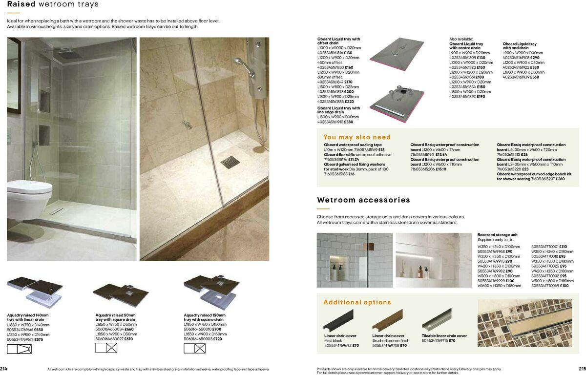 B&Q Bathrooms Offers from 1 June