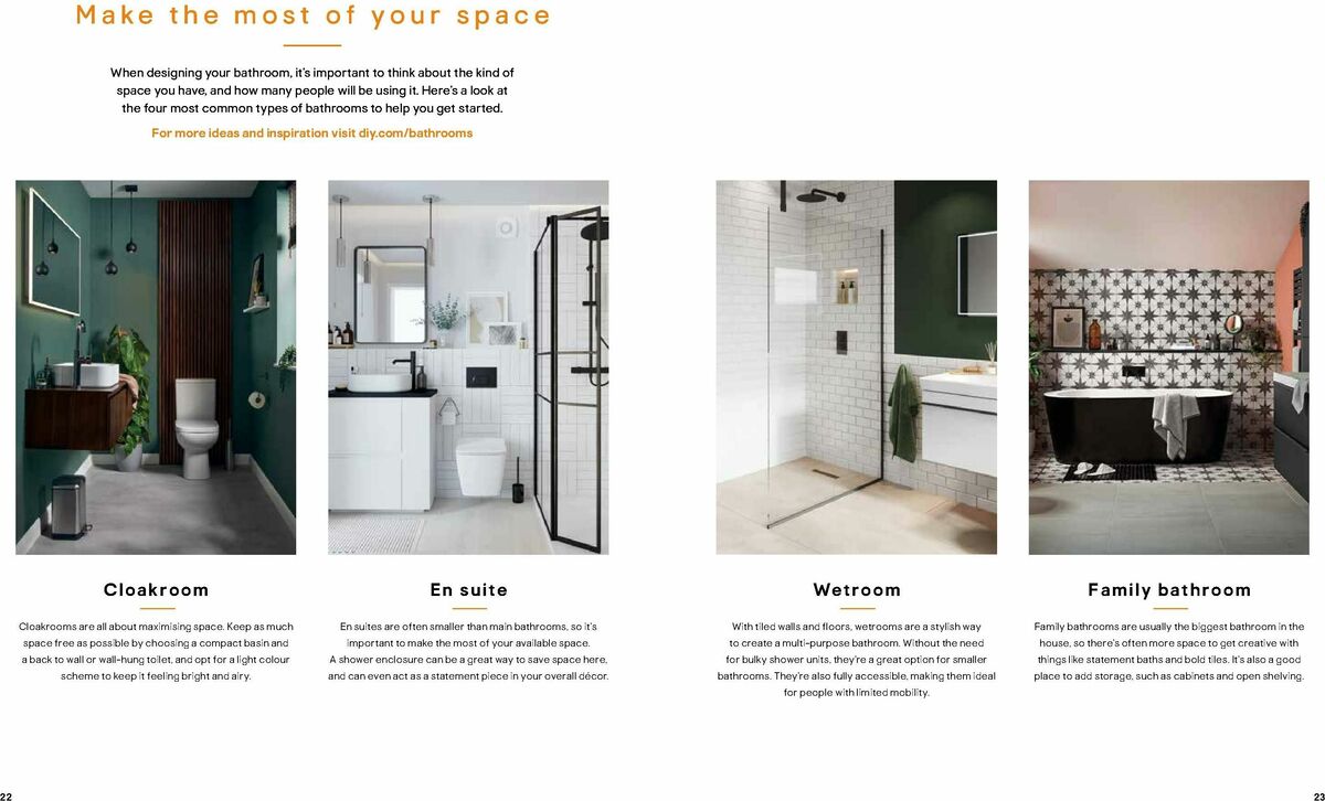 B&Q Bathrooms Offers from 1 June