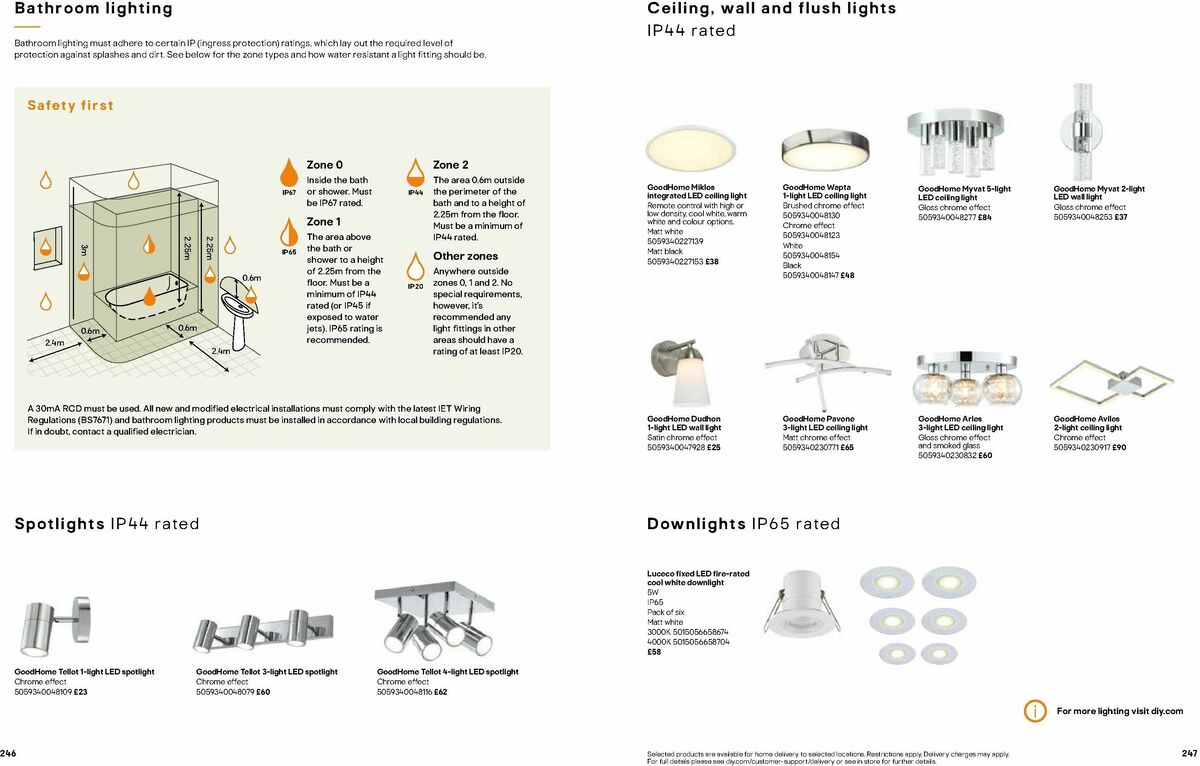 B&Q Bathrooms Offers from 1 June
