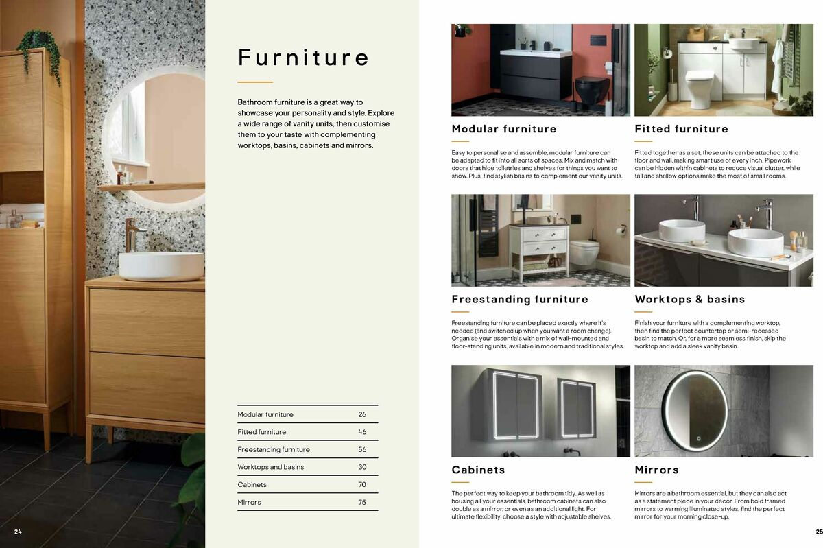 B&Q Bathrooms Offers from 1 June