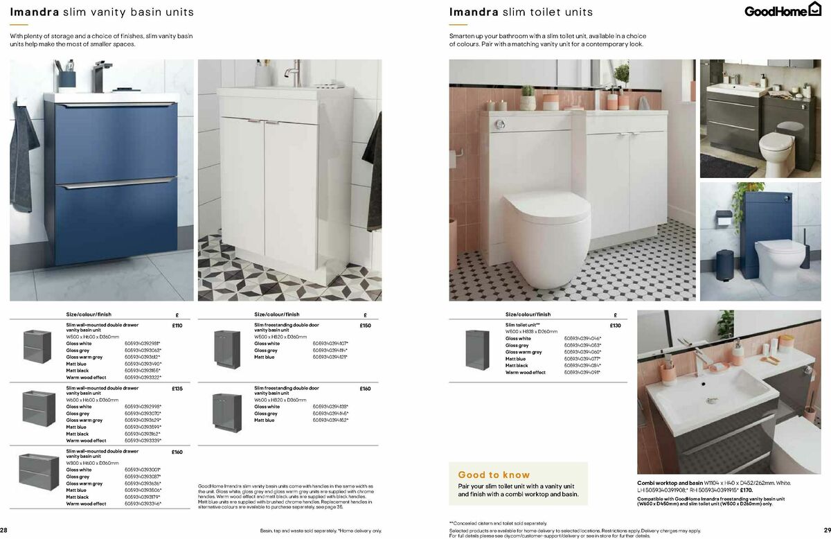 B&Q Bathrooms Offers from 1 June