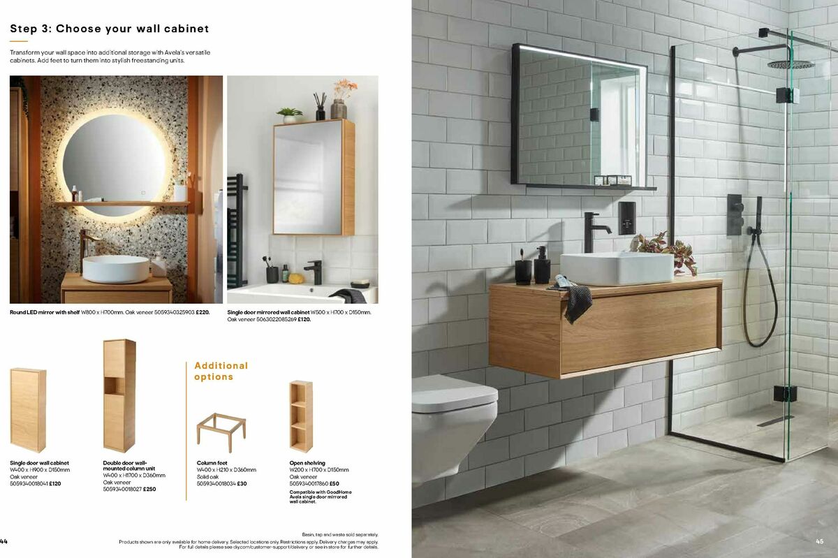 B&Q Bathrooms Offers from 1 June