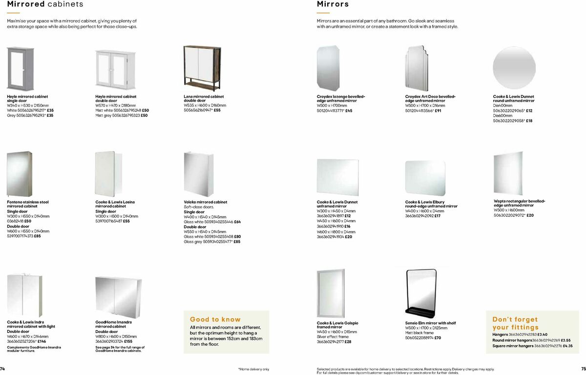 B&Q Bathrooms Offers from 1 June