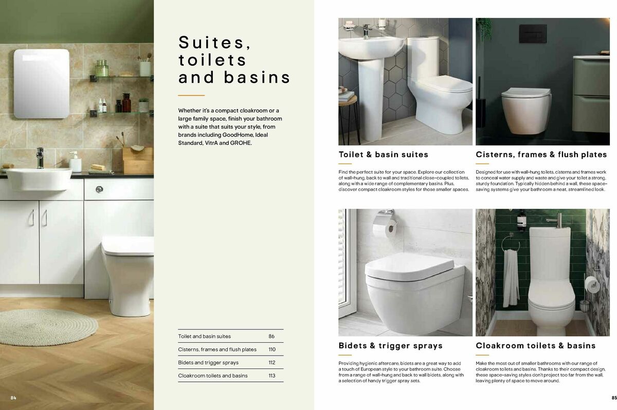 B&Q Bathrooms Offers from 1 June