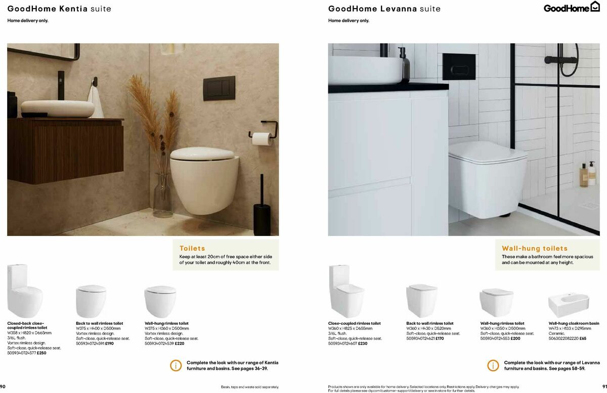 B&Q Bathrooms Offers from 1 June