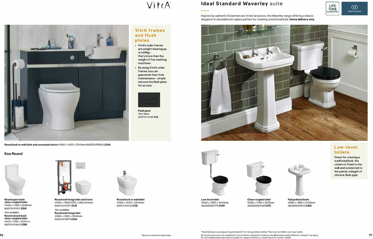 B&Q Bathrooms Offers from 1 June