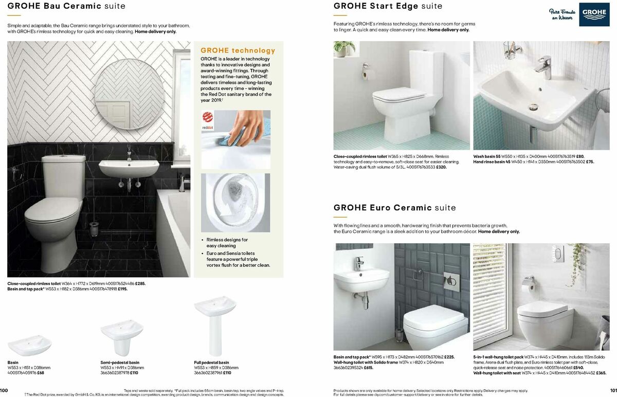 B&Q Bathrooms Offers from 1 June