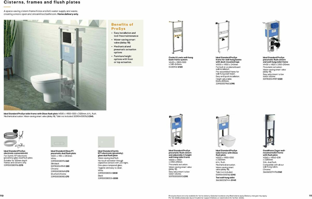 B&Q Bathrooms Offers from 1 June