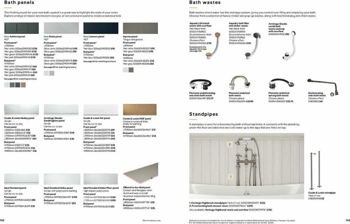 B&Q Bathrooms Offers from 1 June