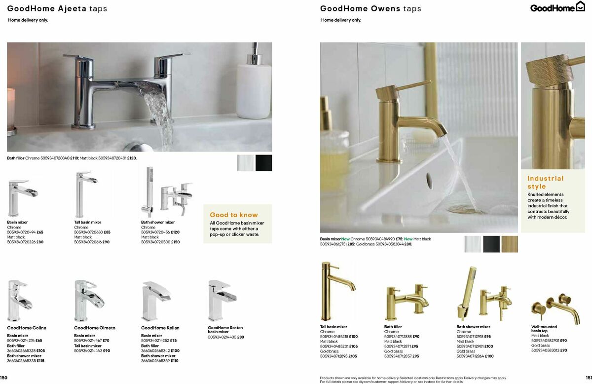 B&Q Bathrooms Offers from 1 June