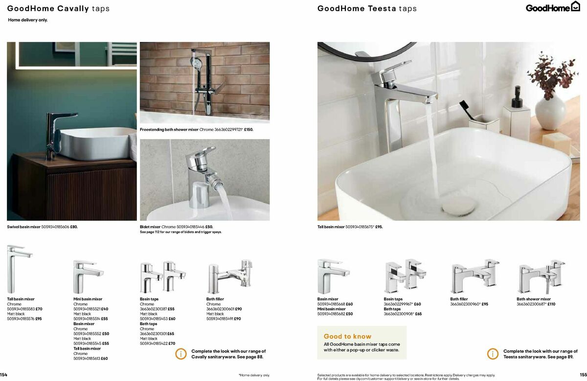 B&Q Bathrooms Offers from 1 June