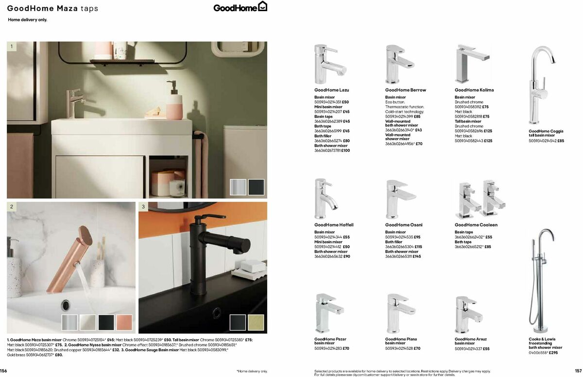 B&Q Bathrooms Offers from 1 June