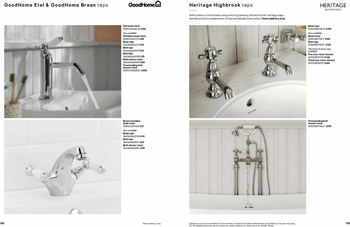 B&Q Bathrooms Offers from 1 June