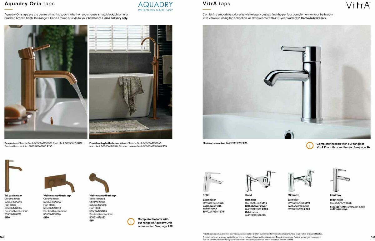 B&Q Bathrooms Offers from 1 June