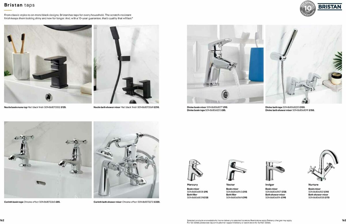 B&Q Bathrooms Offers from 1 June