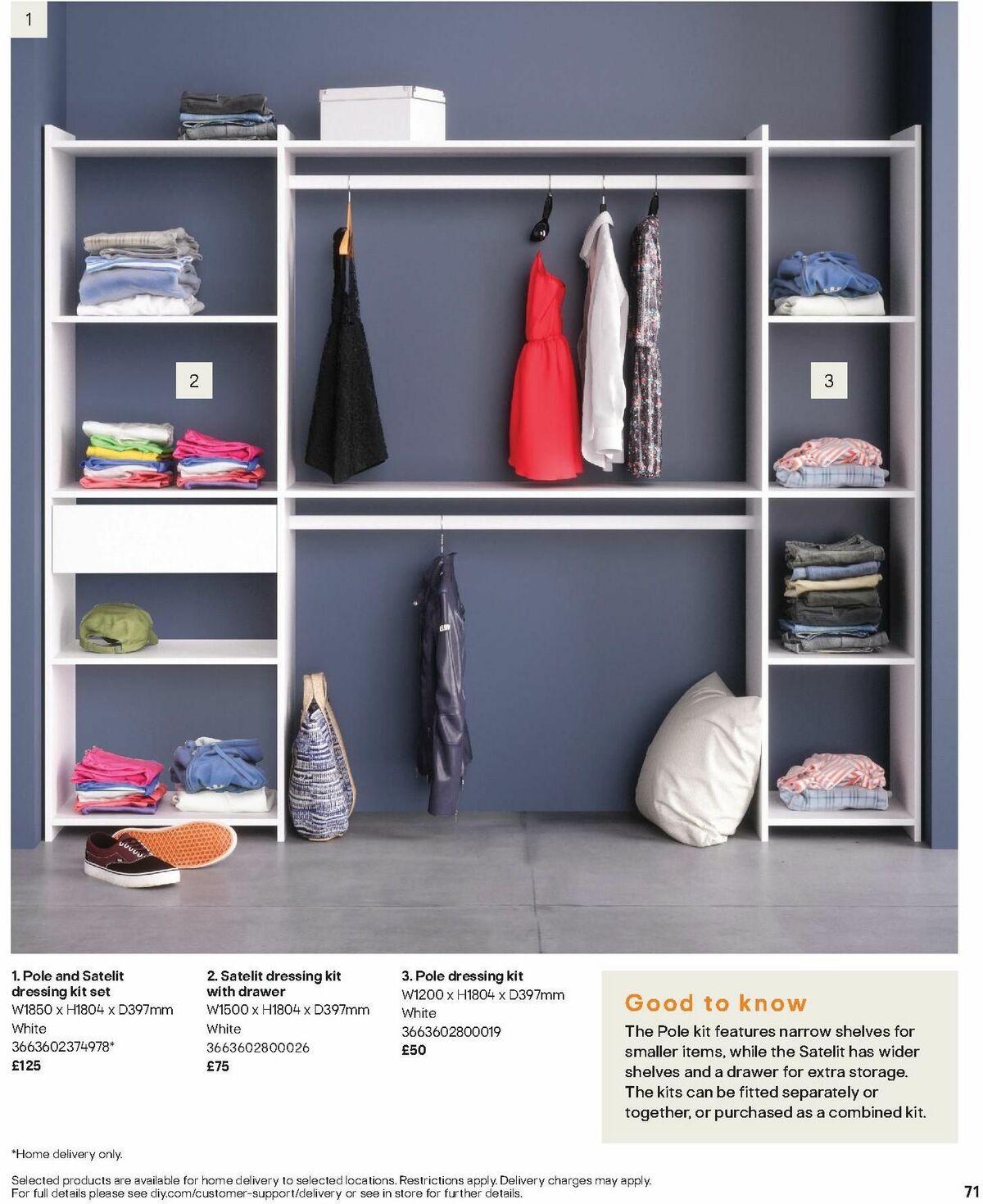 B&Q Furniture & Storage Offers from 1 June