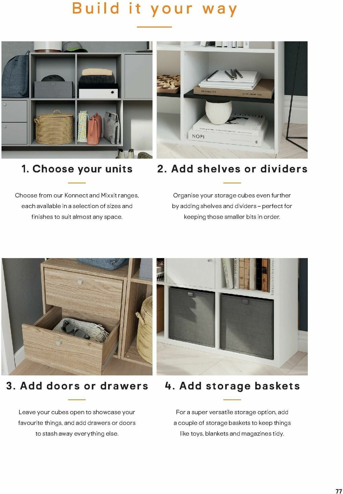 B&Q Furniture & Storage Offers from 1 June
