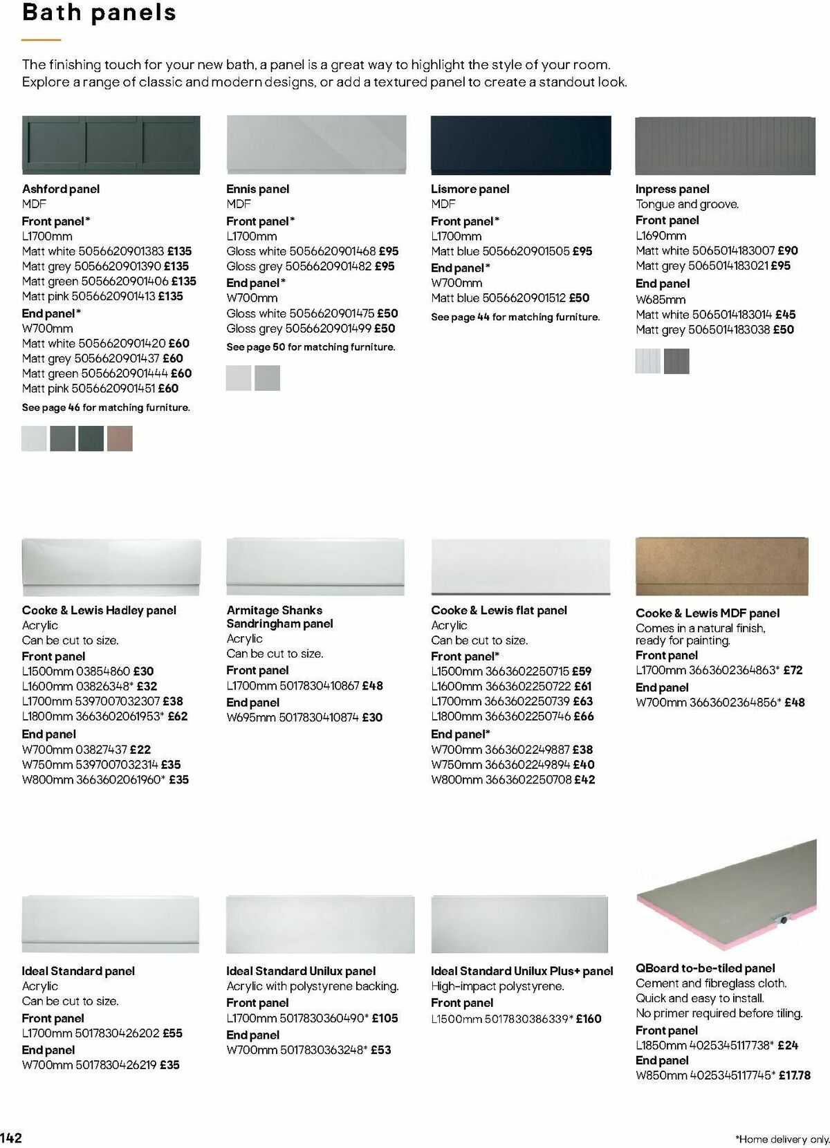 B&Q Bathrooms Offers from 1 July