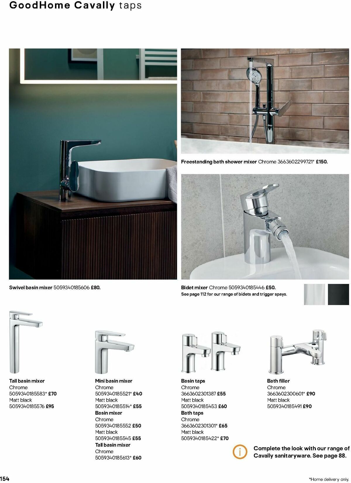 B&Q Bathrooms Offers from 1 July