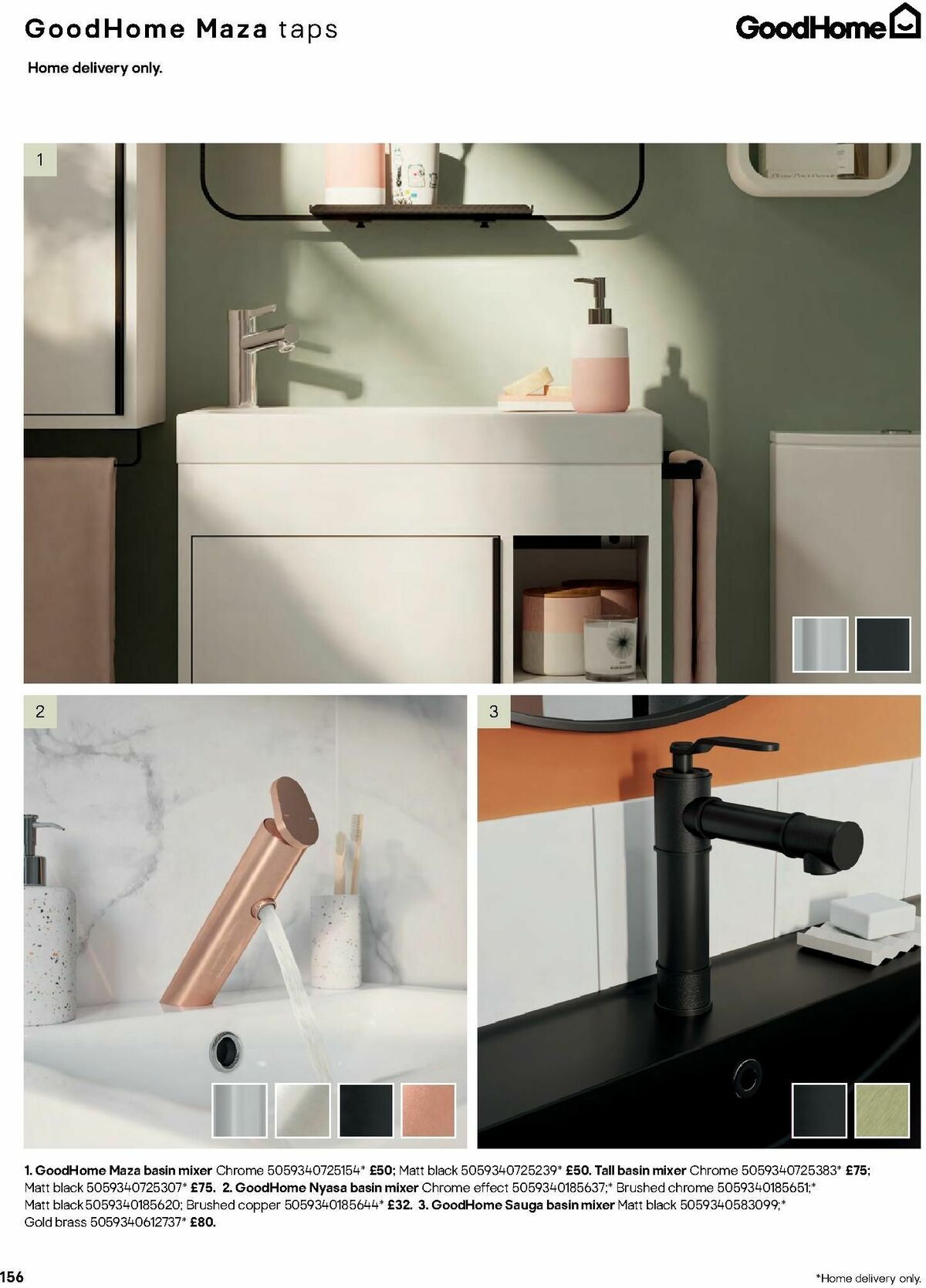 B&Q Bathrooms Offers from 1 July