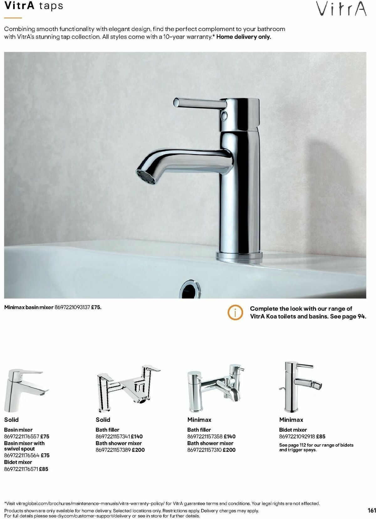 B&Q Bathrooms Offers from 1 July