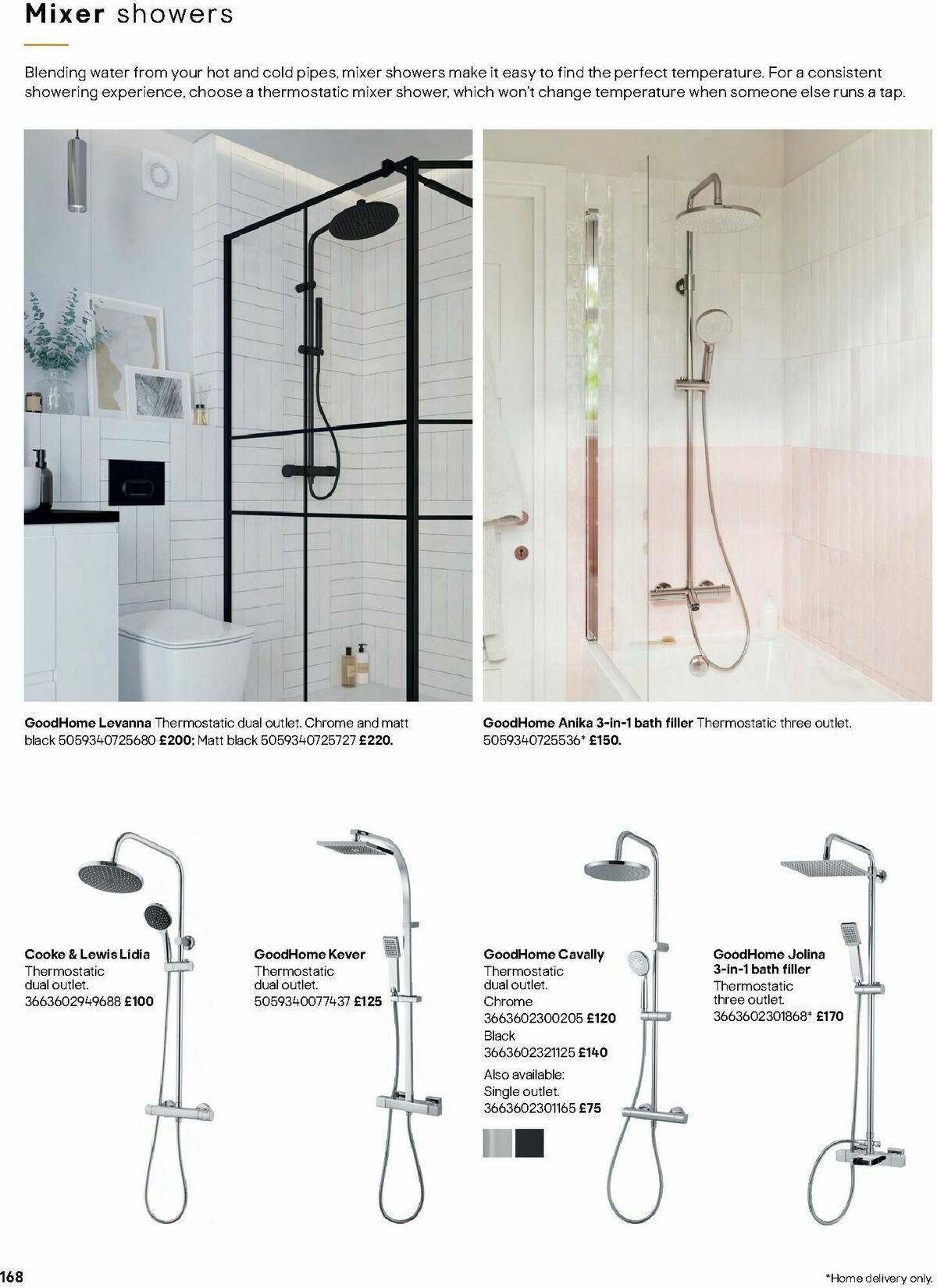 B&Q Bathrooms Offers from 1 July