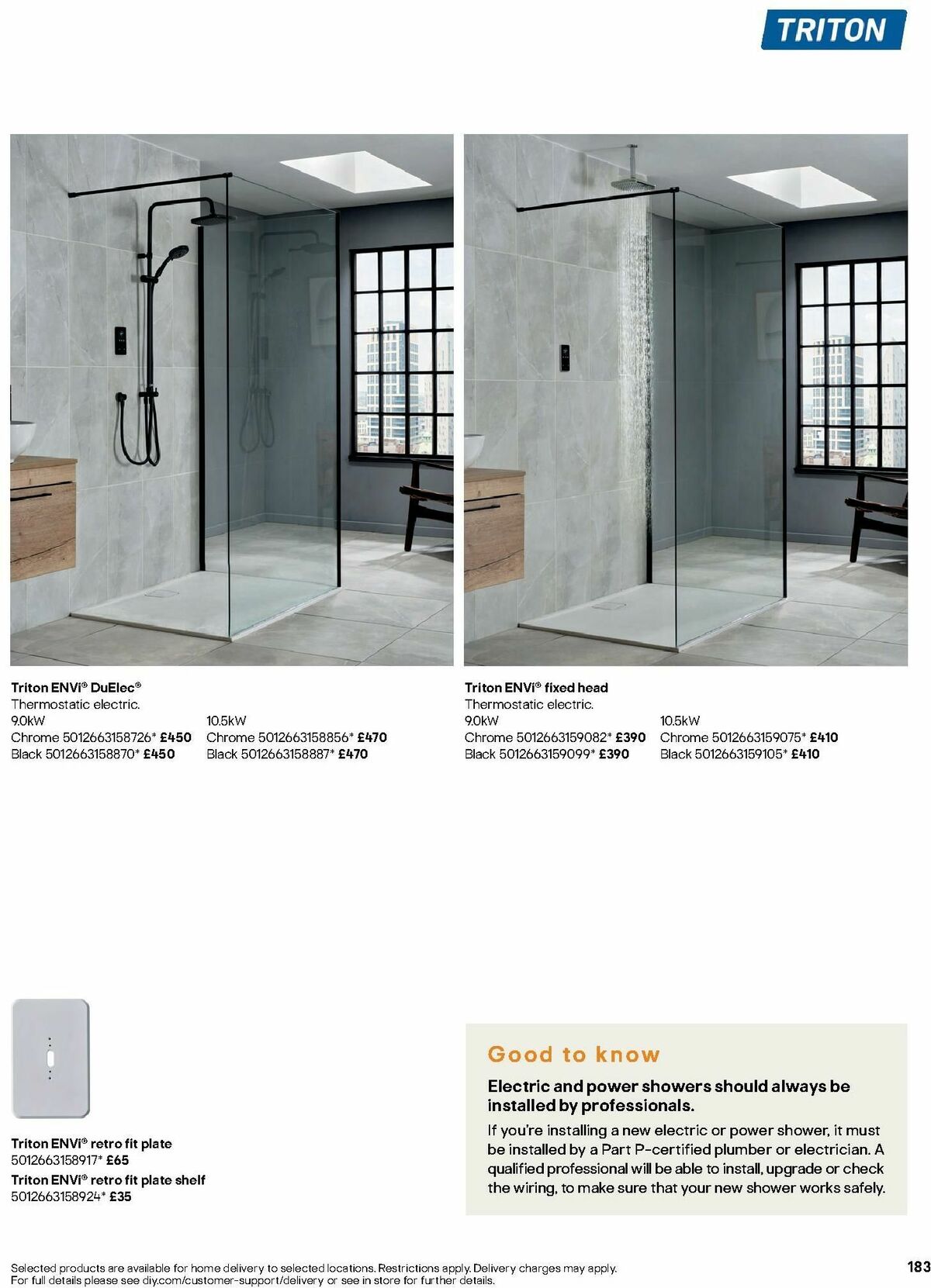 B&Q Bathrooms Offers from 1 July