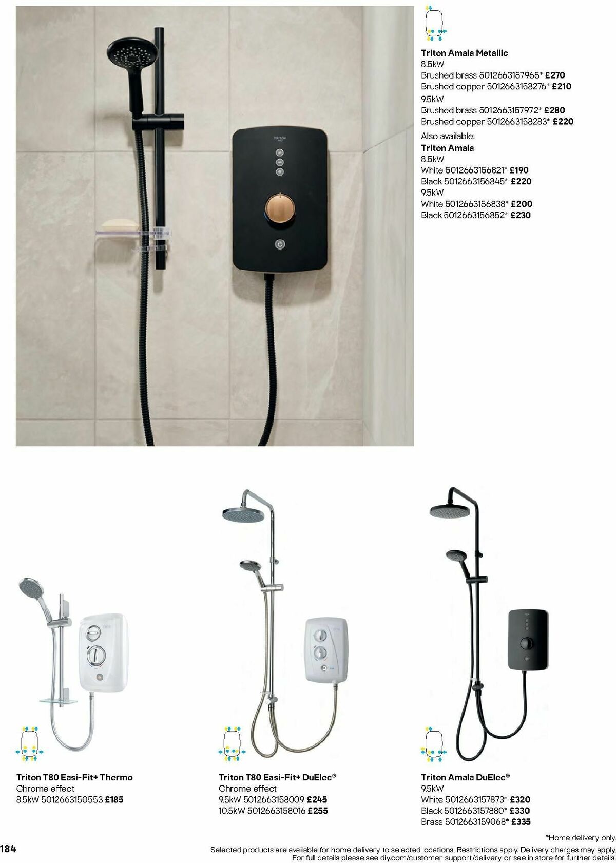 B&Q Bathrooms Offers from 1 July