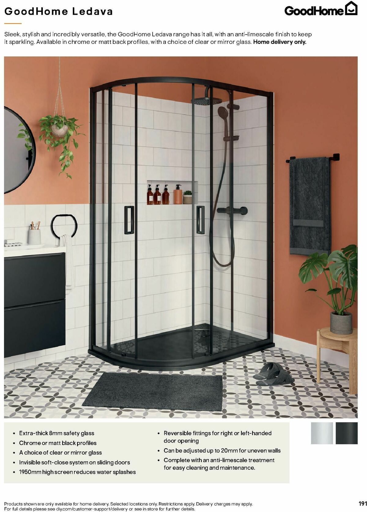 B&Q Bathrooms Offers from 1 July