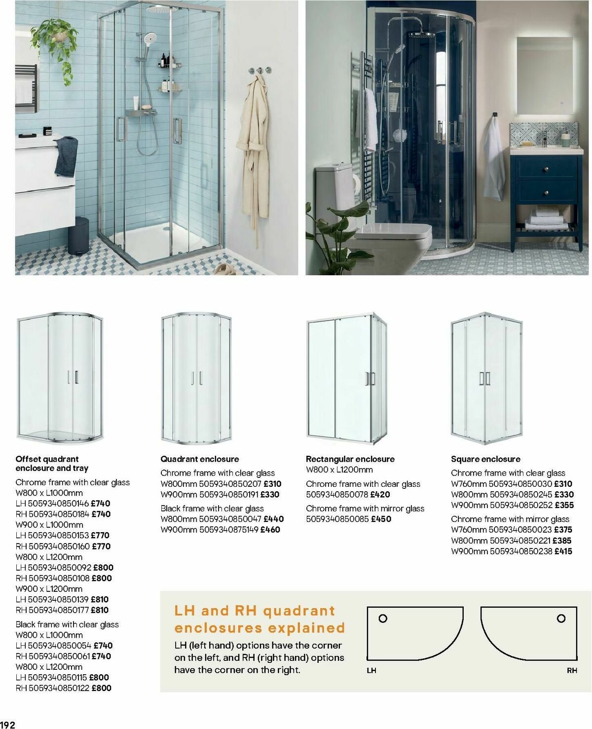 B&Q Bathrooms Offers from 1 July