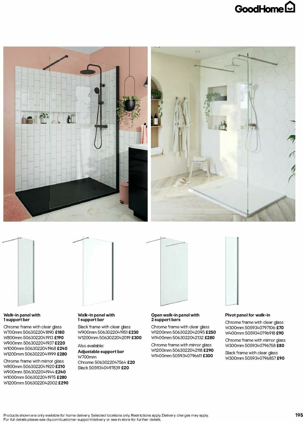 B&Q Bathrooms Offers from 1 July